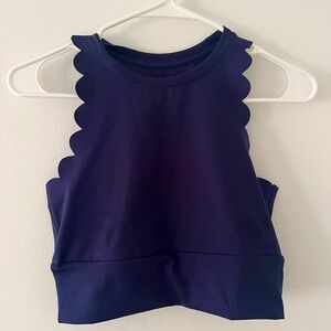H&M women athletic sports cropped top